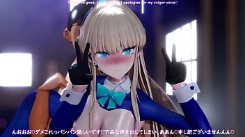 Toki Faints With A Double Peace Sign Until He Climaxes With A Piston Reverse Bunny Ver thumbnail