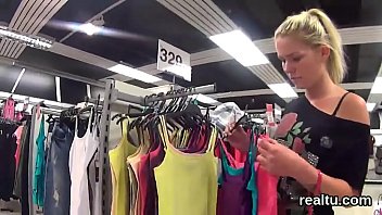 Glamorous czech teenie gets seduced in the supermarket and reamed in pov