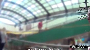 Glamorous czech teenie gets seduced in the supermarket and reamed in pov