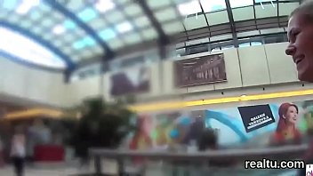 Glamorous czech teenie gets seduced in the supermarket and reamed in pov