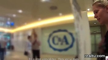 Glamorous czech teenie gets seduced in the supermarket and reamed in pov