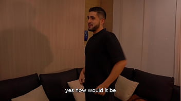 Busty milf the real estate agent gives me a warm welcome to my new home