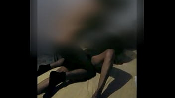 Disfrutando un bello momento