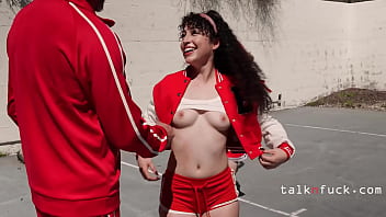 Freeusing Tiny Step Daughter While Playing Basketball thumbnail