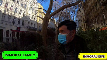 Horny czech brunette taylee wood's threesome adventure in budapest