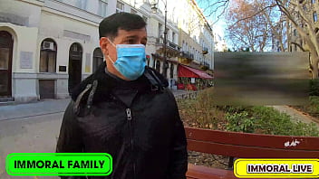 Horny czech brunette taylee wood's threesome adventure in budapest