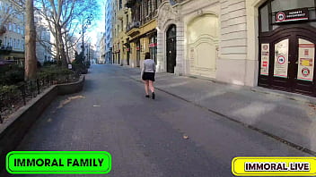 Horny czech brunette taylee wood's threesome adventure in budapest