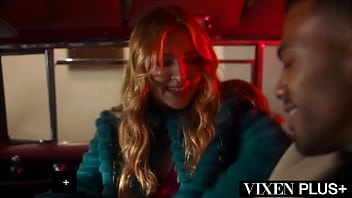 On the way to dinner jia's date shows her his new ride and eats her pussy right on the spot they're not making it to the restaurant