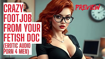Hot psychiatrist uncovers your foot fetish audio porn