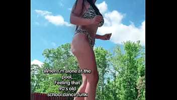 When i’m alone at the pool feeling that 90s old school funk