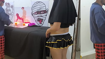 I get it deeper and make me come intense sex on halloween the brujo asks for the consultation in the most perverted way
