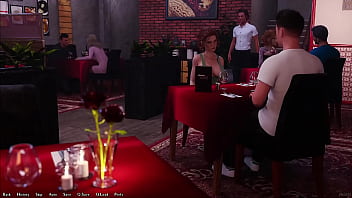 Being a dik #175 busty red head talks about anal while waiter overhears our conversation