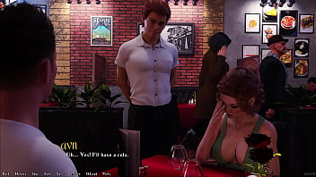 Being a dik #175 busty red head talks about anal while waiter overhears our conversation