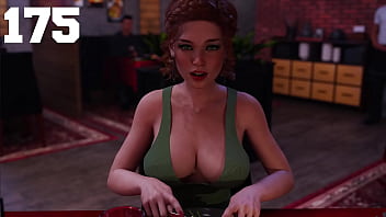 Being a dik #175 busty red head talks about anal while waiter overhears our conversation