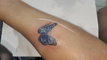Tatuagem dolorida prefiro dar o cu