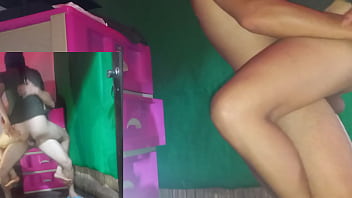 The last meeting stepmother tells her stepson that he will have to travel to the united states for work and that it will be the last time they will have sex at home