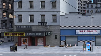 A bimbo stripper satisfies herself with five dildos at once hentai kink maker