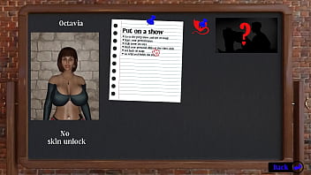 A bimbo stripper satisfies herself with five dildos at once hentai kink maker