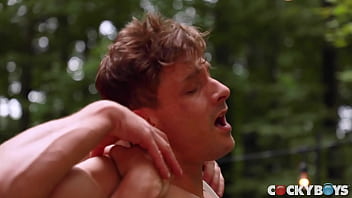 Muscled Hunk Fucks Sexy Stud Hard thumbnail