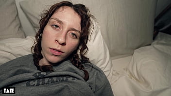 Fit babe with a tight pussy & bubble butt got a huge load