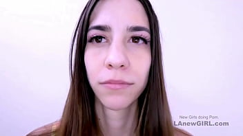 Gorgeous tall model got seduced by the producer