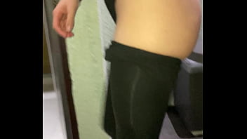 Culo rico con medias seduce tu polla