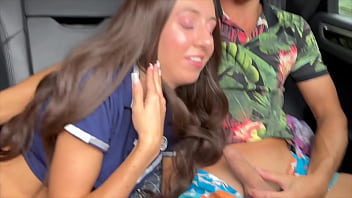 Fake traffic inspector accepted payment of fine in forest with cocks in her pussy 1 219