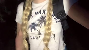 I get lost in the jungle and i touch my delicious pink pussy and my beautiful natural tits