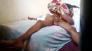 Big ass ebony sitting reviving a good bbc treat