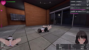 人がいつ出てくるかわからないエレベーター前で 聖水噴射！