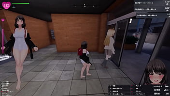 人がいつ出てくるかわからないエレベーター前で 聖水噴射！