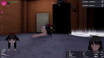 人がいつ出てくるかわからないエレベーター前で 聖水噴射！