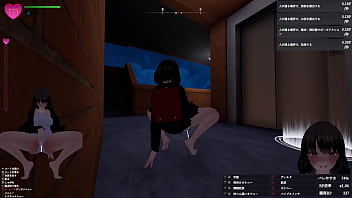 人がいつ出てくるかわからないエレベーター前で 聖水噴射！