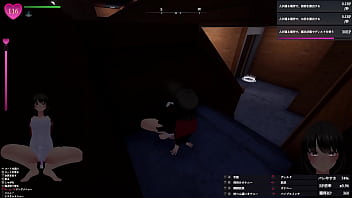 人がいつ出てくるかわからないエレベーター前で 聖水噴射！