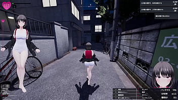 人がいつ出てくるかわからないエレベーター前で 聖水噴射！