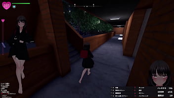 人がいつ出てくるかわからないエレベーター前で 聖水噴射！