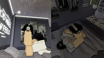 Inviting two strangers into my room to fuck them one after another~