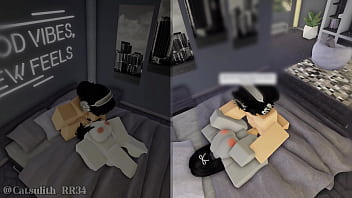 Inviting two strangers into my room to fuck them one after another~