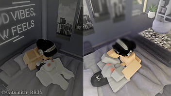 Inviting two strangers into my room to fuck them one after another~