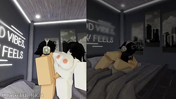 Inviting two strangers into my room to fuck them one after another~