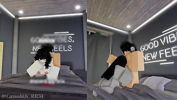 Inviting two strangers into my room to fuck them one after another~