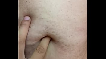Exploring a milf's navel