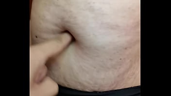 Exploring a milf's navel