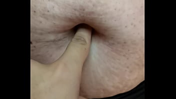 Exploring a milf's navel