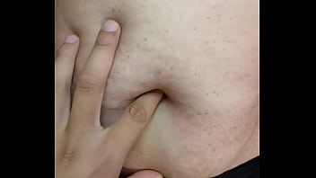 Exploring a milf's navel