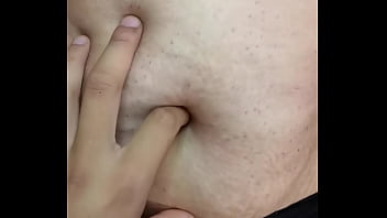 Exploring a milf's navel