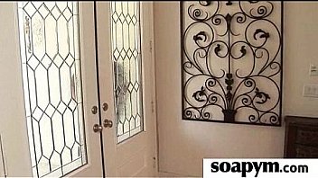 Masseuse strokes a huge cock and tastes the cum 2