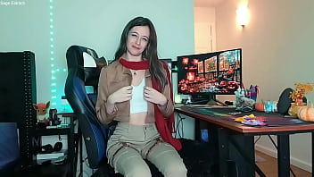 Trick & treat on halloween with sage butthole footjob with shrink vore