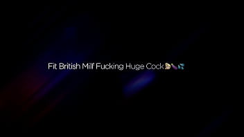 Birtish blonde fit milf miss sally getting her pink pussy creamed