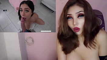 Masturbándome con una tetona y nalgona cachonda